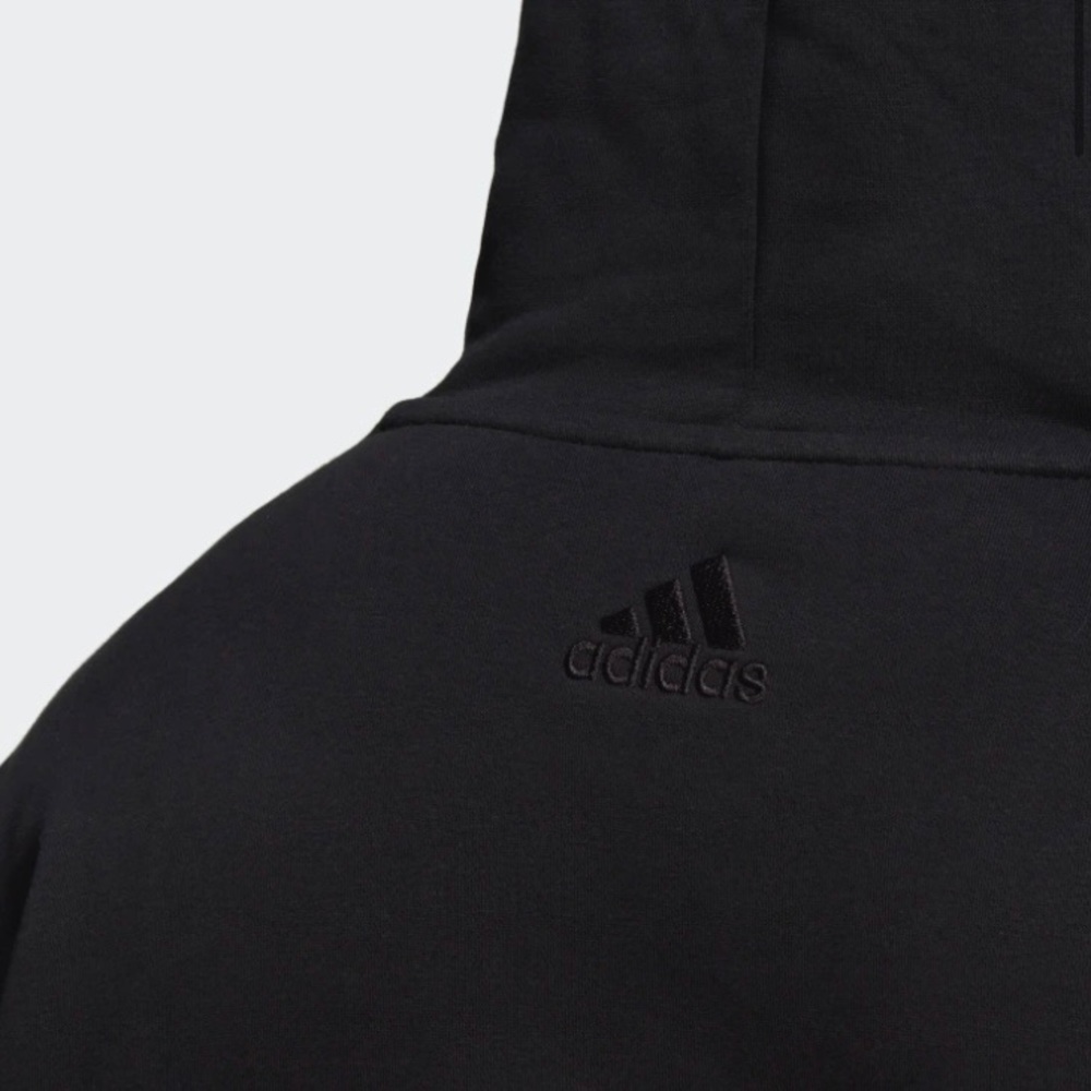 Adidas ESSENTIALS GIANT LOGO FLEECE HOODIE Size M - Picture 5 of 6